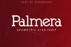 Palmera - Geometric Slab Serif