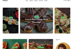 Palmio - Food Recipe Blog Theme