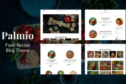 Palmio - Food Recipe Blog Theme