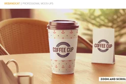 Paper Coffee Cup Mock-up