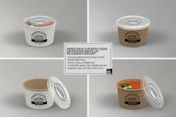 Paper Soup Cup Mockup