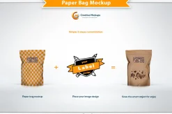 Paper Bag Mockup