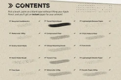 Paper Block Procreate Brush Pack
