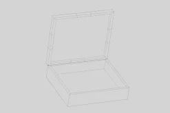 Paper box 3d model