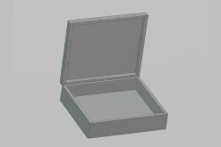 Paper box 3d model
