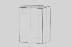 Paper box 3d model