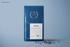 Paper Coffee Bag Mockup Set