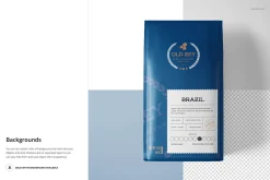 Paper Coffee Bag Mockup Set