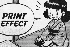 Paper Print Effect