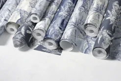 Paper Wallpaper Mockup Set v.3