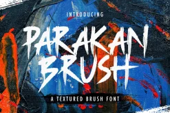 Parakan Brush - Brush Display Font