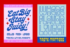 Pasta Monday - Font Duo