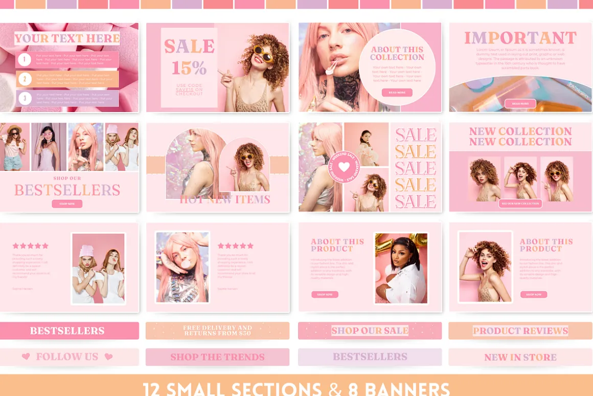 Pastel Email Templates