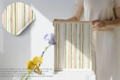pastel stripe seamless pattern