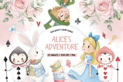 Pastel Cute Alice In Wonderland