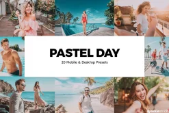 20 Pastel Day Lightroom Presets LUTs