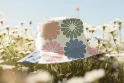 Pastel Geometric Flowers