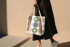 Pastel Geometric Flowers