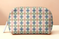 Pastel Geometric Flowers
