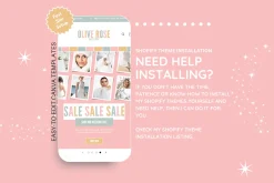 Pastel Shop Banner Templates