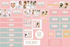 Pastel Shop Banner Templates