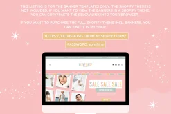 Pastel Shop Banner Templates