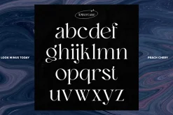 Peach Chery | Display Serif Font