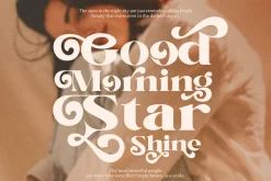 Peachy Retro - Modern Retro Serif