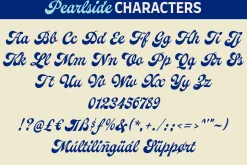 Pearlside – Variable Script Font