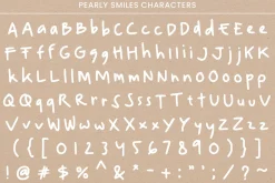 Pearly Smiles - Delightful Font