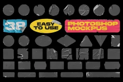 Peeled Paper Stickers