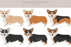 Pembroke Welsh Corgi clipart