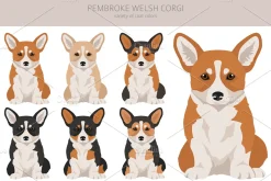 Pembroke Welsh Corgi clipart