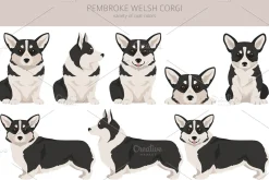 Pembroke Welsh Corgi clipart