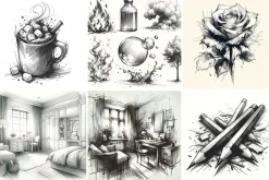 Pencil Paper Texture Brushes