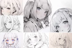 Pencil Paper Texture Brushes
