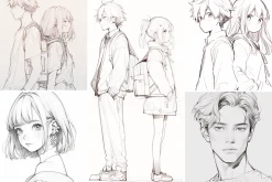 Pencil Paper Texture Brushes