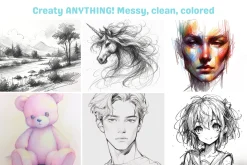 Pencil Paper Texture Brushes