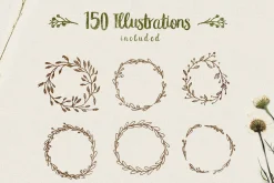 Peomy Extended Font & Illustrations