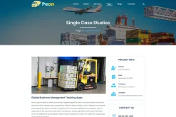 Peon - Logistic PSD Template