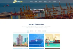 Peon - Logistic PSD Template