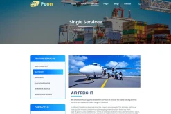 Peon - Logistic PSD Template