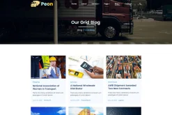 Peon - Logistic PSD Template