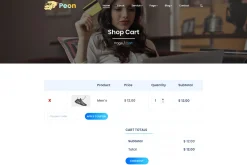 Peon - Logistic PSD Template