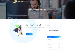 Peon - Logistic PSD Template