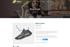Peon - Logistic PSD Template