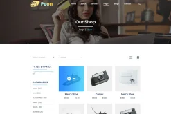 Peon - Logistic PSD Template