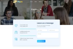 Peon - Logistic PSD Template