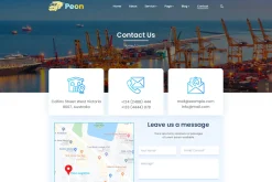 Peon - Logistic PSD Template