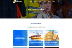 Peon - Logistic PSD Template